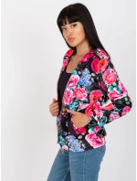 Mikina RV BL 8118.89 čierna a ružová