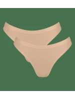 sloggi GO Sense Thong 2P - BROWN - SLOGGI BROWN - SLOGGI