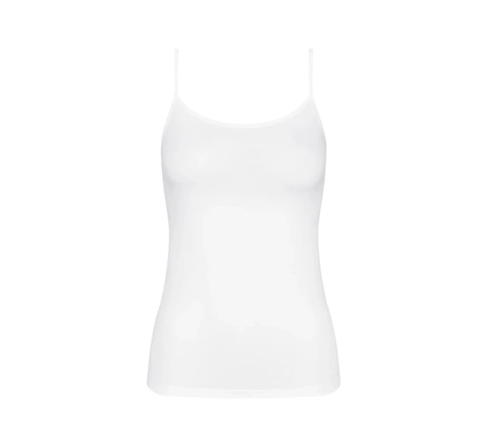 Sense Of Cotton Spaghetti Top - WHITE - TRIUMPH WHITE - TRIUMPH