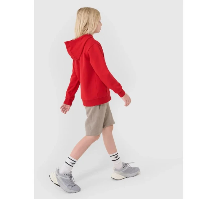 Chlapecká mikina s kapucí model 21435881 - 4F Chlapecká mikina s kapucí model 21435881 - 4F