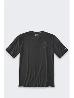 Tričko Sun Defender Lightweight Logo SS, čierne