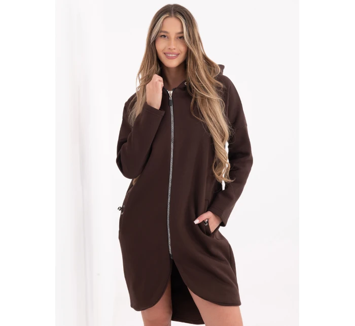 Bluza RV BL 4858 1.99P ciemny brązowy
