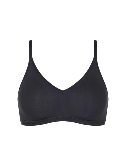 Dámska podprsenka GO Daily Cotton Soft - BLACK - čierna 0004 - SLOGGI