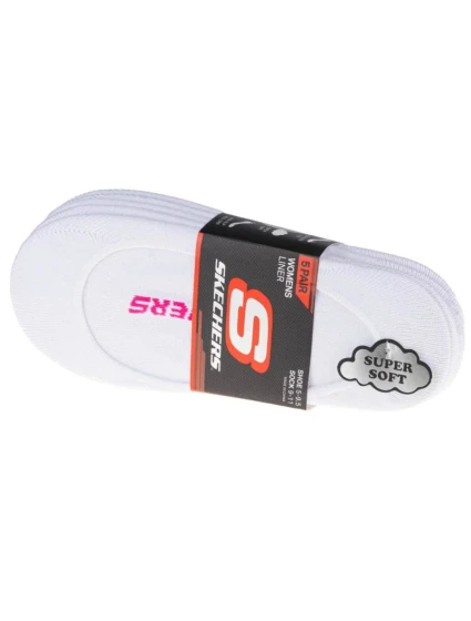 Skechers 5ks dámskych nefritových ponožiek S110703-WHT White 36-40 Skechers 5ks dámskych nefritových ponožiek S110703-WHT White 36-40