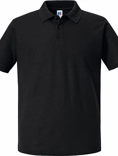 Russell Athletic 570M Pánske polo tričko z piké „Authentic Eco“ 10.570M čierne