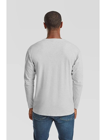 Valueweight T LSL Tričko s dlouhým rukávem model 22496744 heather grey - Fruit of the Loom Valueweight T LSL Tričko s dlouhým rukávem model 22496744 heather grey - Fruit of the Loom