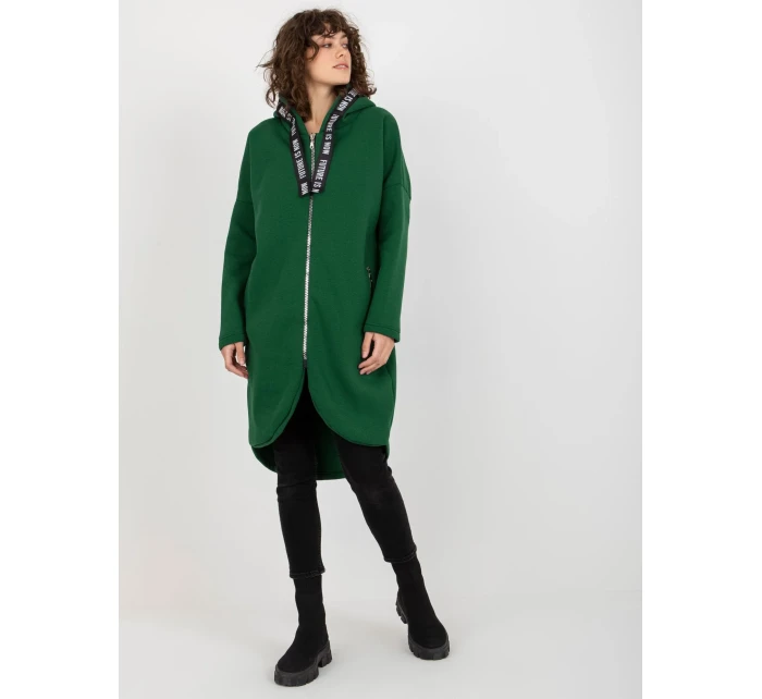 Mikina RV BL 6683.00P tmavo zelená