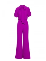 S421 Kombinéza s motýlikom - levanduľová