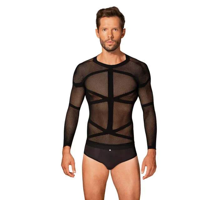 Pánske tričko T101 long sleeve - Obsessive Pánske tričko T101 long sleeve - Obsessive