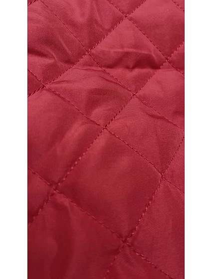 Červená dámská vesta s vsadkami model 20122843 - J.STYLE