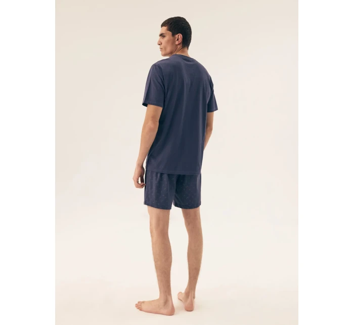 Pánske pyžamo 42601 Shore light blue - HENDERSON