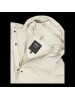 Dámska dlhá zimná bunda CMP Zateplený nepremokavý kabát béžová (34K0096/A238) Dámska dlhá zimná bunda CMP Zateplený nepremokavý kabát béžová (34K0096/A238)