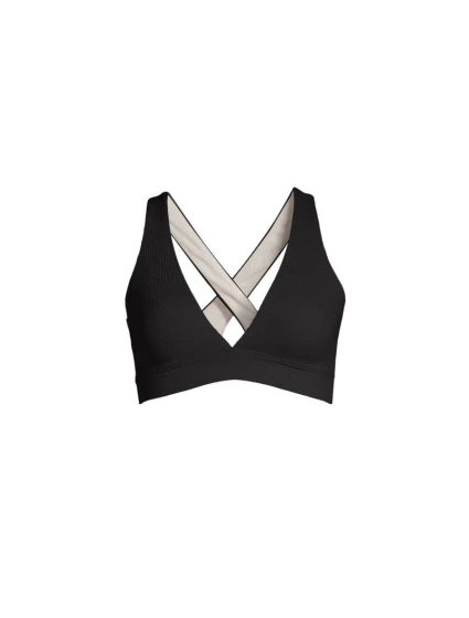 CASALL Bikiny s výstrihom do V a prekríženým chrbtom Black CASALL Bikiny s výstrihom do V a prekríženým chrbtom Black