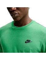 Pánské tričko Club Tee, zelené, model 22309859 - NIKE
