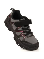 Club Jr model 17559859 šedé trekové boty na suchý zip - American