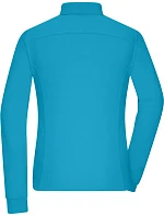 JN Dámské pracovní piqué polo s dlouhým rukávem 02. turquoise model 22533441 - Daiber