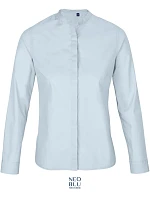 NEOBLU Bart Women Popelínová blúzka s dlhými rukávmi 24.3787 soft blue NEOBLU Bart Women Popelínová blúzka s dlhými rukávmi 24.3787 soft blue