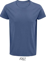 SOL'S Crusader Men Pánske tričko z bio bavlny 25.3582 denim