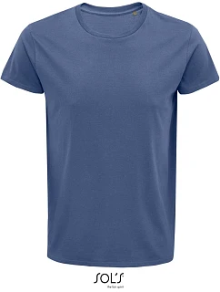 SOL'S Crusader Men Pánske tričko z bio bavlny 25.3582 denim