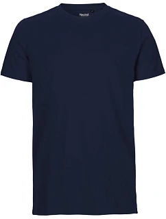Neutral O 61001 Pánske tričko z bio bavlny 77.6101 tmavomodré