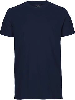 Neutral O 61001 Pánske tričko z bio bavlny 77.6101 tmavomodré