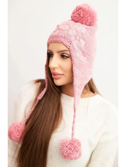 Dámská ušanka Emma K343 denim