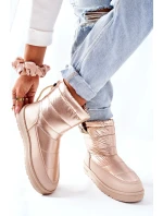 Damskie Śniegowce Big Star II274121 Beżowe Damskie Śniegowce Big Star II274121 Beżowe