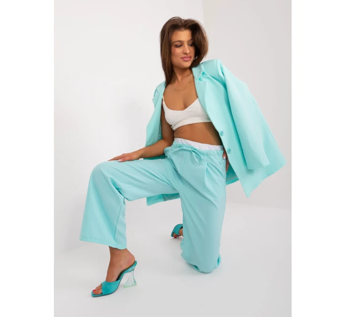 Spodnie DHJ SP model 19915433 mietowy - FPrice