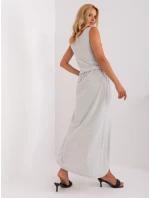 Sukienka EM SK model 18785537 jasny szary - FPrice Sukienka EM SK model 18785537 jasny szary - FPrice