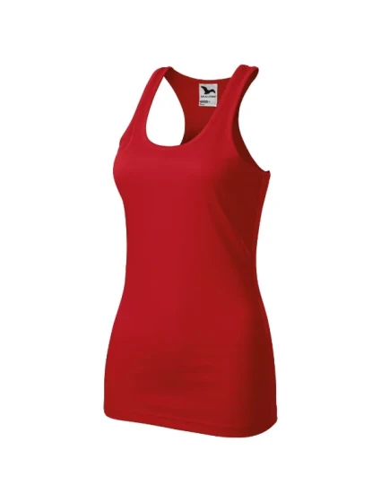 Racer tílko dámské červená