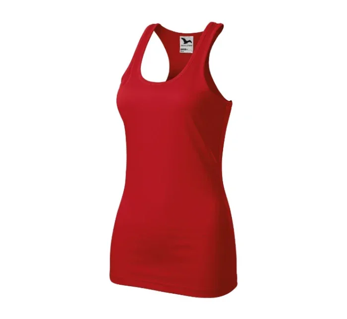 Racer tílko dámské červená