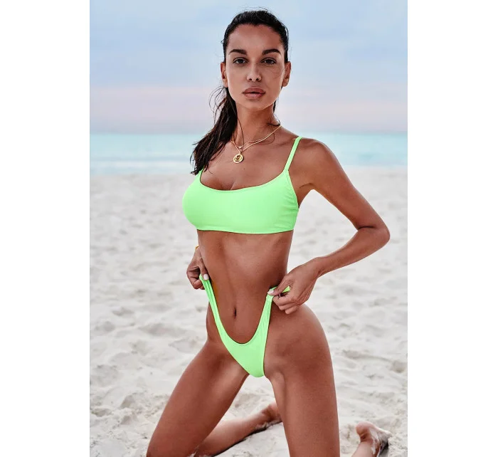 Zvodné dvojdielne plavky Mexico Beach zelená - Obsessive