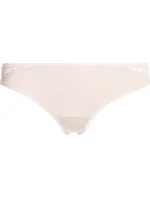 Dámske brazílske nohavičky 000QF5152E 2NT light pink - Calvin Klein