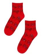 Dámské vzorované ponožky PERFECT model 6354545 - Wola