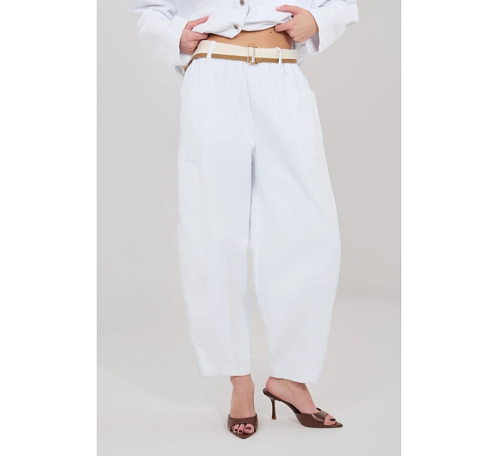 Šnúrové nohavice model 225425 Rue Paris