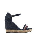 Sandále Tommy Hilfiger Grosgrain High Wedge Sandal W FW0FW05254