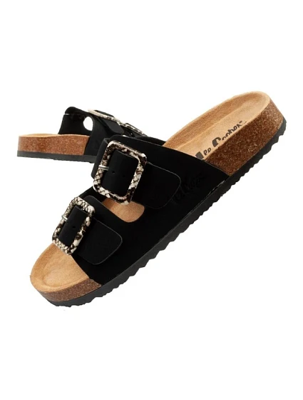 Lee Cooper dámske šnurovacie šľapky slip-on black semišové pohodlné ľahké dámske