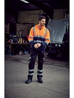 07 HiVis mikina s kapucí black model 22501863 - Yoko 07 HiVis mikina s kapucí black model 22501863 - Yoko