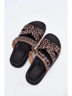 Klapki Damskie Z Rzepem Vinceza 17401 Panterka