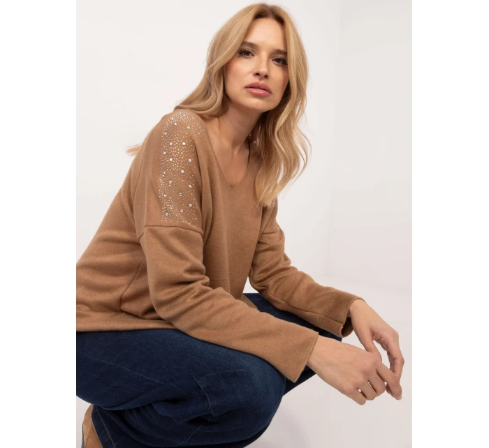 Sveter DHJ SW 17690.21 camel