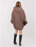 Bluza WT BL model 21818949 ciemny bezowy - FPrice Bluza WT BL model 21818949 ciemny bezowy - FPrice