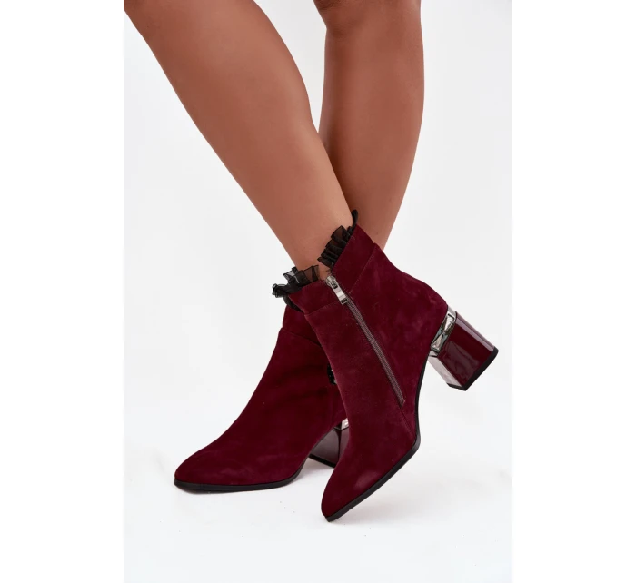 Topánky na podpätku model 221134 Step in style Topánky na podpätku model 221134 Step in style