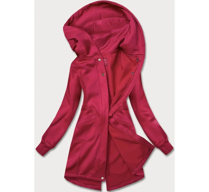 Červená dámská mikina model 17612407 - LHD