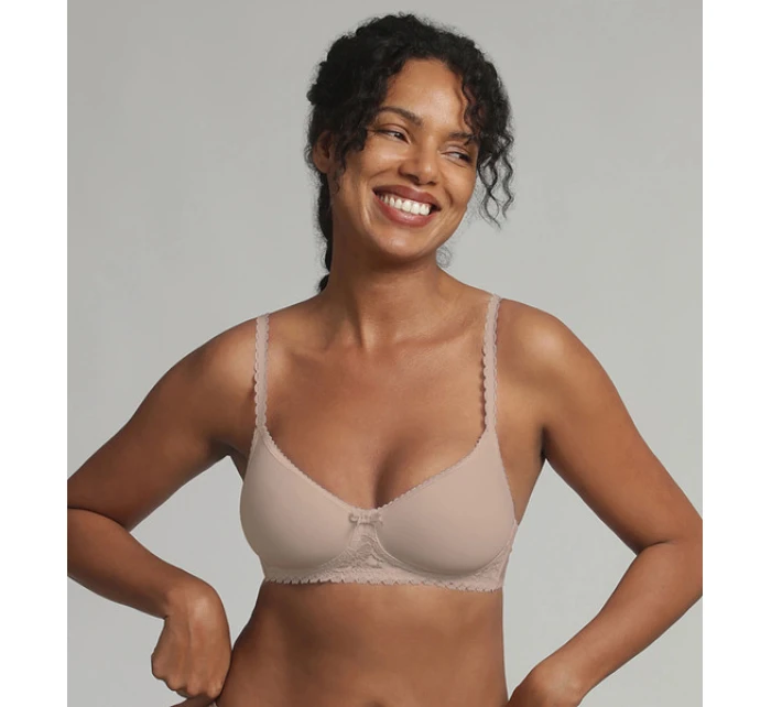 Dámska podprsenka s kosticami PLAYTEX WIREFREE PADDED BRA - PLAYTEX - nude