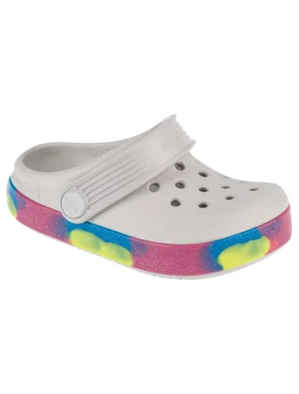 Crocs Off Court Glitter Band Clog T Jr 209717-1FS Crocs Off Court Glitter Band Clog T Jr 209717-1FS