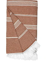 The One Towelling Recycled Hamam Towel Hamamový uterák „Recycled“ 48.1059 hrdzavooranžový The One Towelling Recycled Hamam Towel Hamamový uterák „Recycled“ 48.1059 hrdzavooranžový