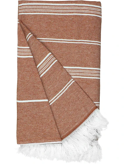 The One Towelling Recycled Hamam Towel Hamamový uterák „Recycled“ 48.1059 hrdzavooranžový The One Towelling Recycled Hamam Towel Hamamový uterák „Recycled“ 48.1059 hrdzavooranžový