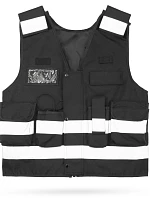 Korntex KXELTAC – Stammheim Multifunkčná vesta „Tactical“ 76.LTAC čierna