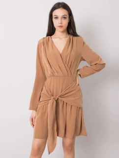 Šaty 322 SK 10099.40 svetlo hnedá