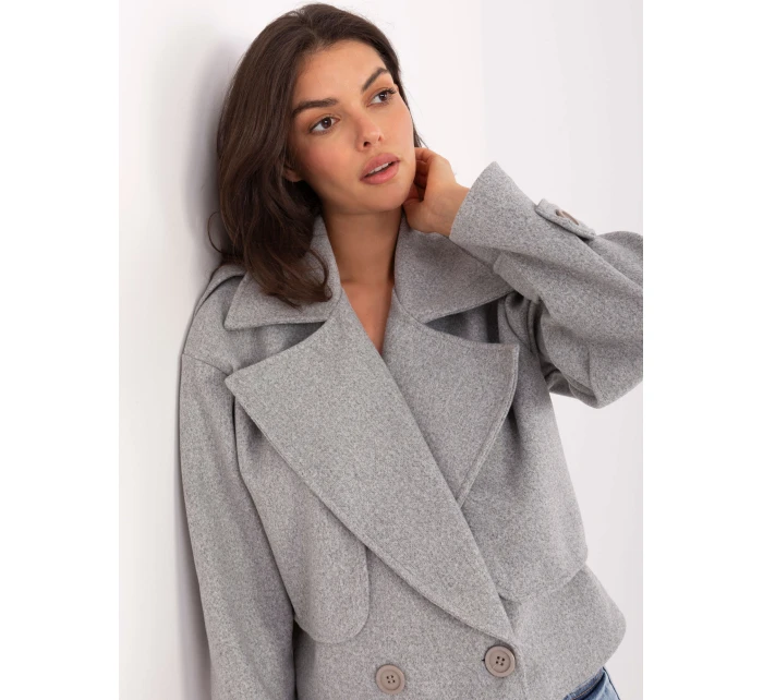 IT KR bunda A9558.62 sivá